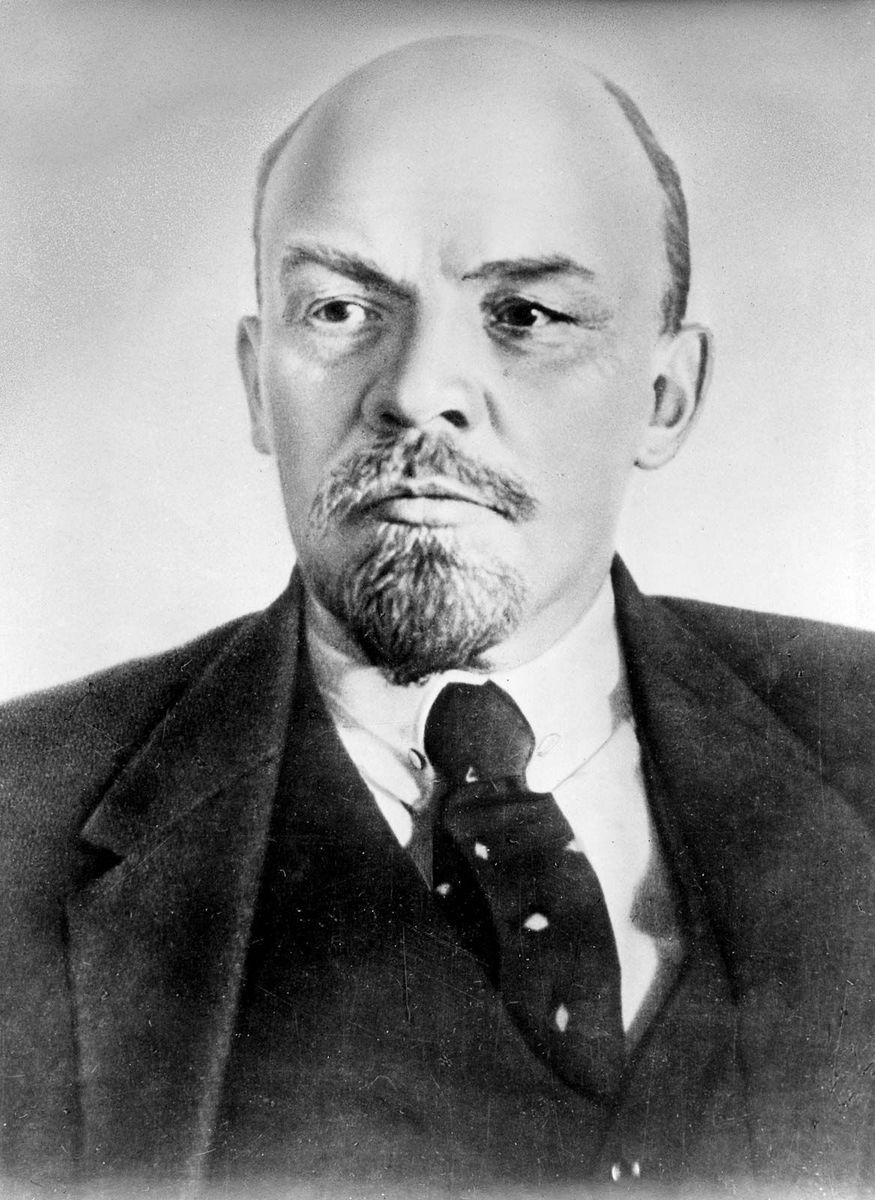 Владимир Ленин в 1918 году