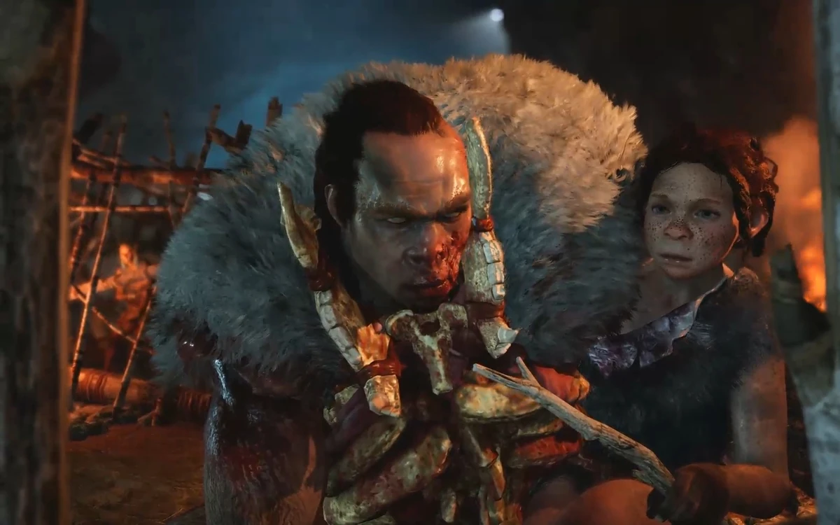 Кат-сцена с Уллом в миссии «В земли Удам» перед пленением