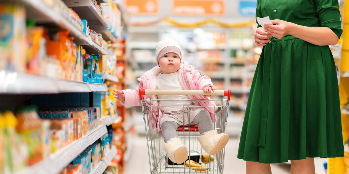 Инфографика о ультраобработанных детских продуктах в США