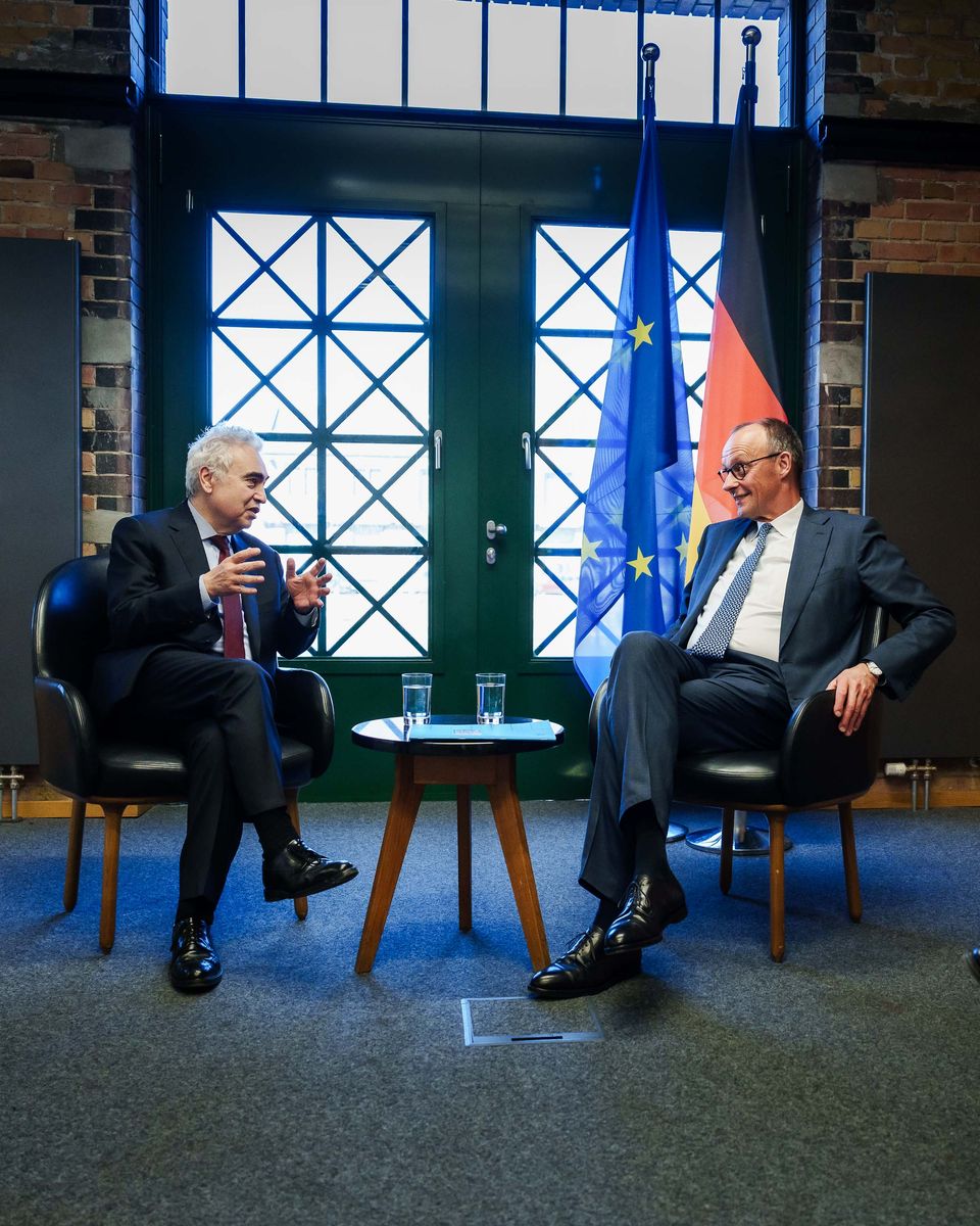 Executive Director meets with German Chancellor on energy security and competitiveness