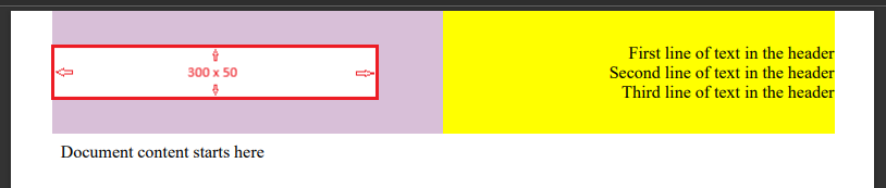 Успешный результат: логотип идеально вписан в @top-left бокс при печати