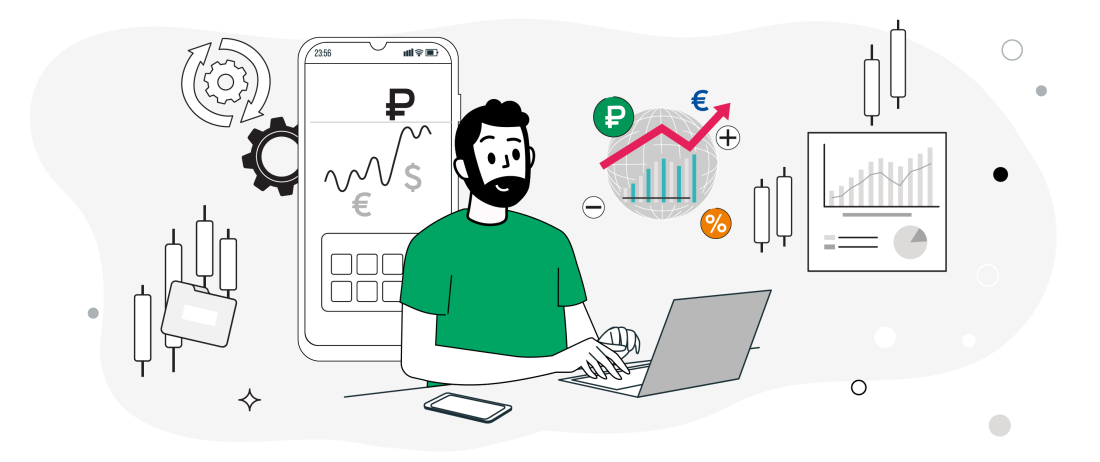 График роста капитала от ежемесячных инвестиций 6000 руб. при 10% годовых на 40 лет, демонстрирующий эффект сложных процентов
