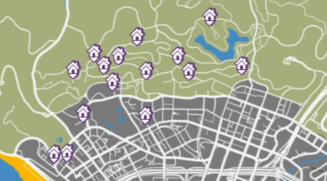 Вывески Ленни Эйвери в разных районах Лос-Сантоса