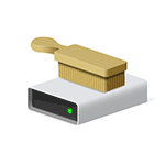 Интерфейс очистки временных файлов в Windows