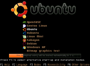 Тема GRUB 2: bennett