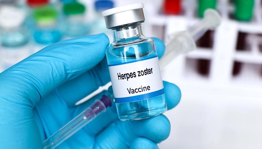 Визуализация темы вакцинации от опоясывающего лишая