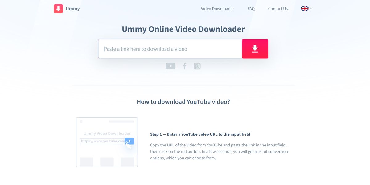 Скриншот онлайн-загрузчика для видео VK