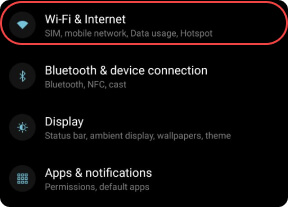 Настройки DNS на Android