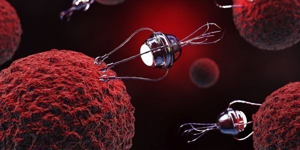 Иллюстрация нанороботов в медицинском применении