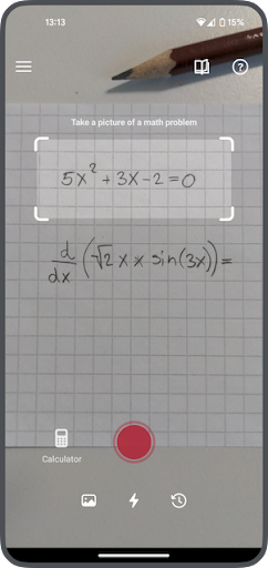 Пример использования запятой в математической формуле