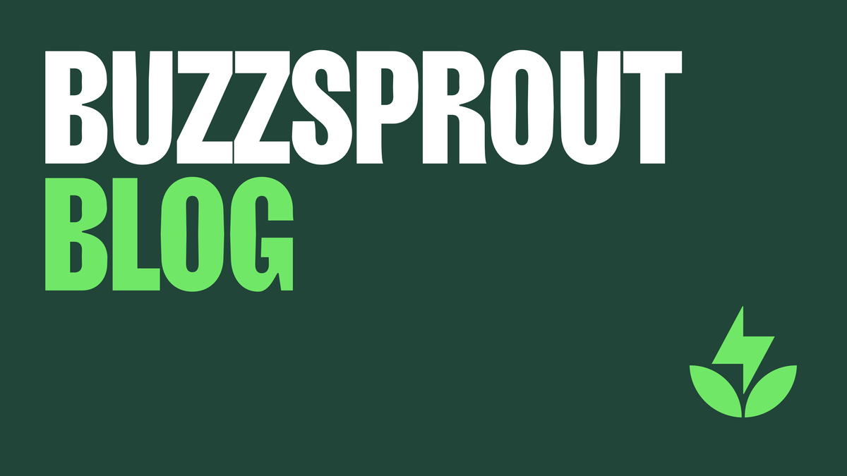Изображение блога Buzzsprout о подкастинге Изображение блога Buzzsprout о подкастинге
