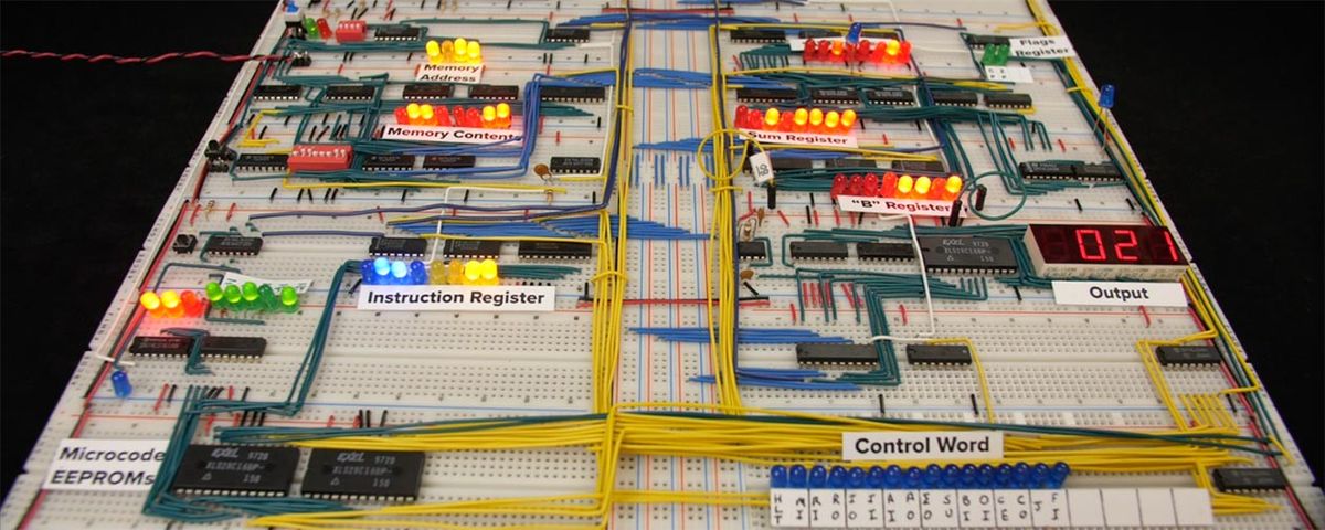 8-битный компьютер на микросхемах TTL