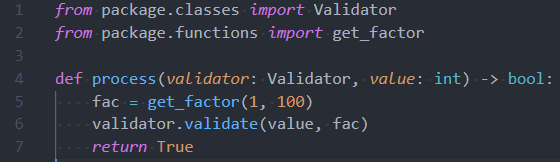Демонстрация отключенного семантического подсвечивания в Pylance