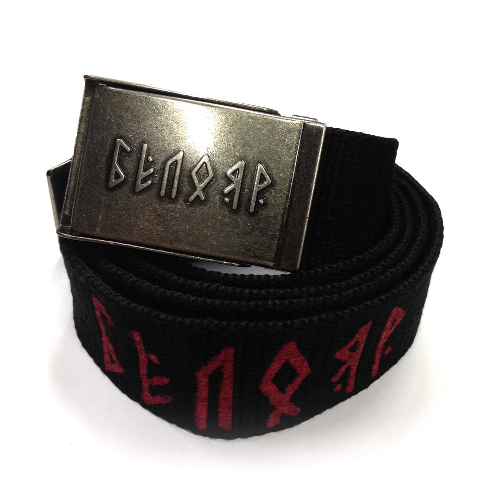 Ремень Белояр-1 в сине-красных цветах из стропы