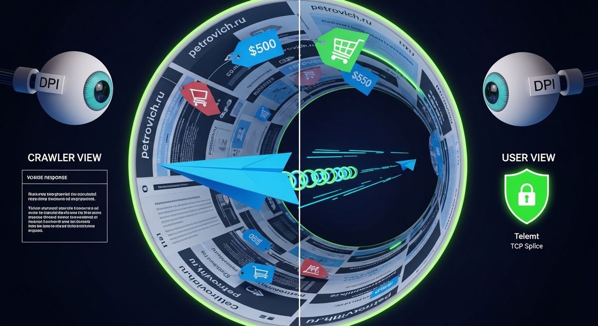Схема работы прокси-серверов