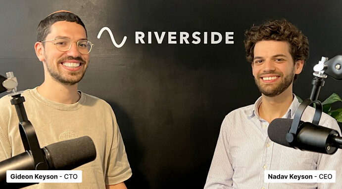 Платформа Riverside для записи подкастов