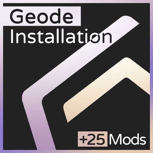 Интерфейс Geode с вкладкой Download и списком модов для Geometry Dash