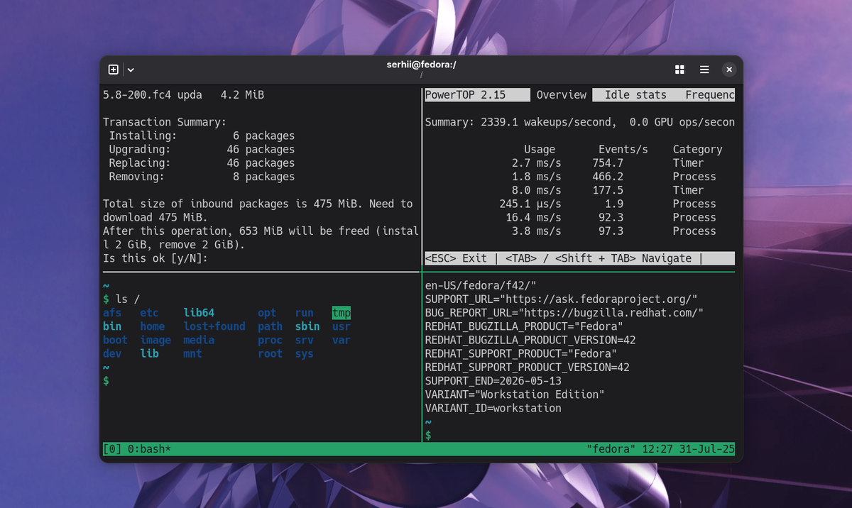 Консольные утилиты Linux для администрирования