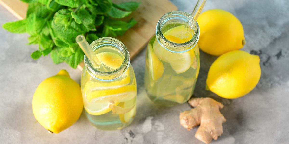 Имбирно-мятный лимонад