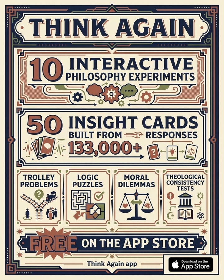 Think Again App Poster