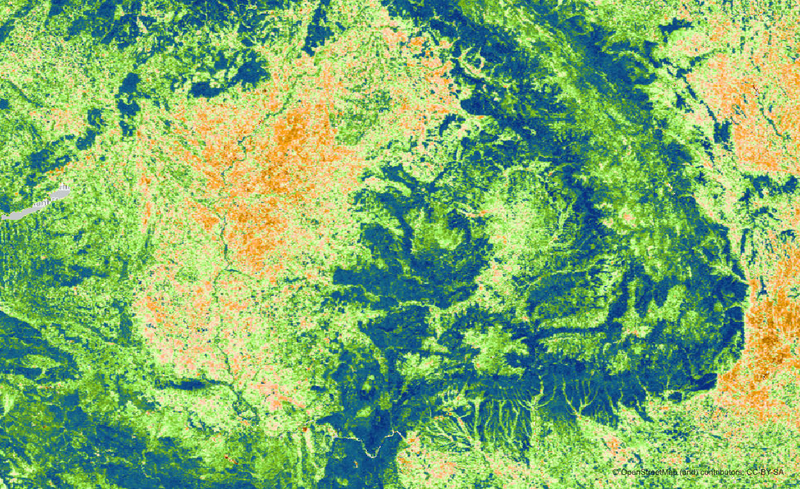 График, иллюстрирующий влияние изменения климата на сезон пыльцы