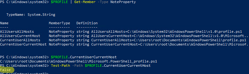 Профиль PowerShell